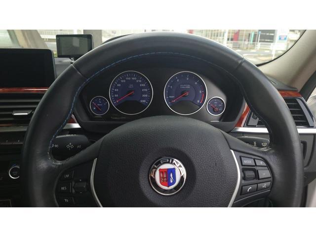 D3 ビターボ リムジン 電動フロント/スポーツシート/ALPINAスポーツステアリング/ALPINA19AW/純正ナビ/バックカメラ/ミラーETC/ワンオーナー(10枚目)