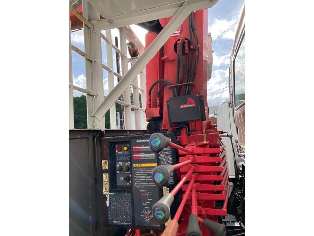 NOX適合ラジコン付3段クレーンユニック アルミブロック 2650kg積載車(37枚目)