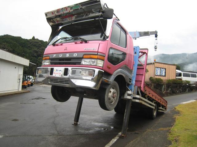3段クレーンハイジャッキ ラジコン付 作りボディー 低床 ワイド 5000 2360 2850kg積載車(36枚目)