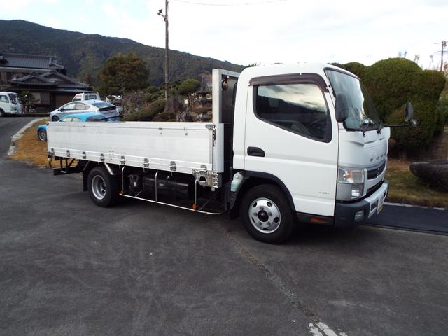 キャンター NOX適合3000kg積載 平ボディ ディーゼルターボ 運搬 3t 足場材 走行距離8.4万キロ以下 車検有り 令和7年10月(7枚目)