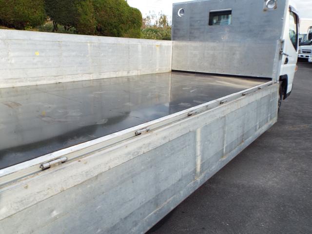 キャンター NOX適合3000kg積載 平ボディ ディーゼルターボ 運搬 3t 足場材 走行距離8.4万キロ以下 車検有り 令和7年10月(23枚目)