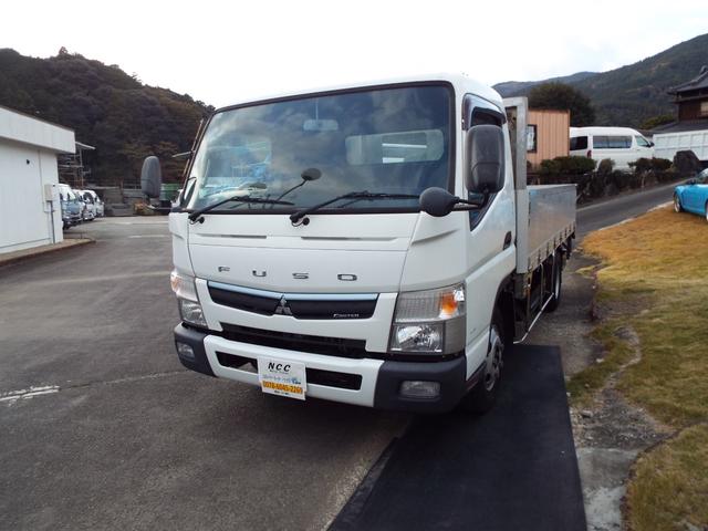 キャンター NOX適合3000kg積載 平ボディ ディーゼルターボ 運搬 3t 足場材 走行距離8.4万キロ以下 車検有り 令和7年10月(69枚目)