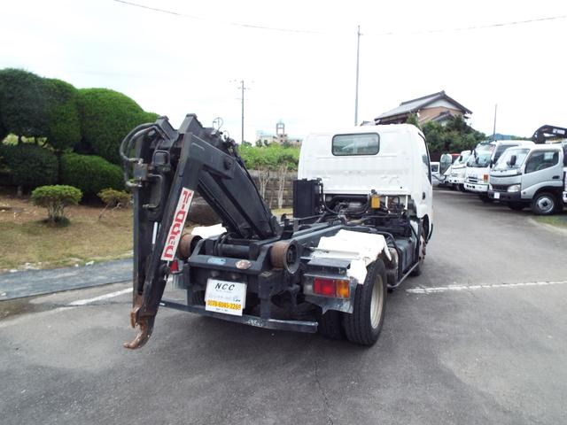 デュトロ 　ＮＯＸ適合３ｔフックロール　アームロール　４ＷＤ　ダンプ　日野　デュトロ（4枚目）