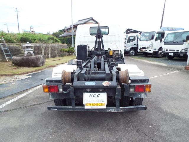 デュトロ 　ＮＯＸ適合３ｔフックロール　アームロール　４ＷＤ　ダンプ　日野　デュトロ（6枚目）