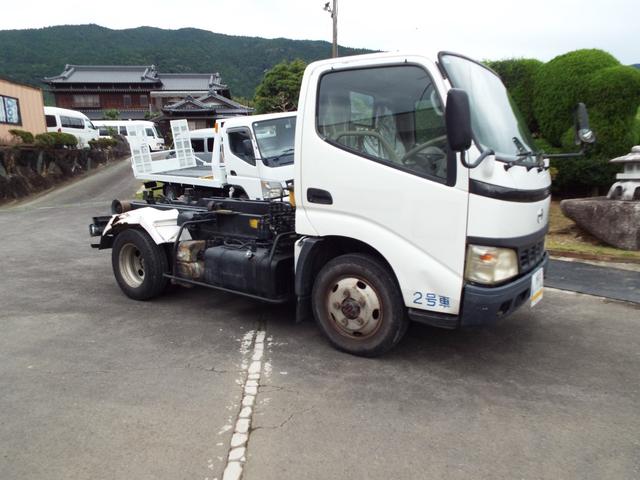 デュトロ 　ＮＯＸ適合３ｔフックロール　アームロール　４ＷＤ　ダンプ　日野　デュトロ（9枚目）