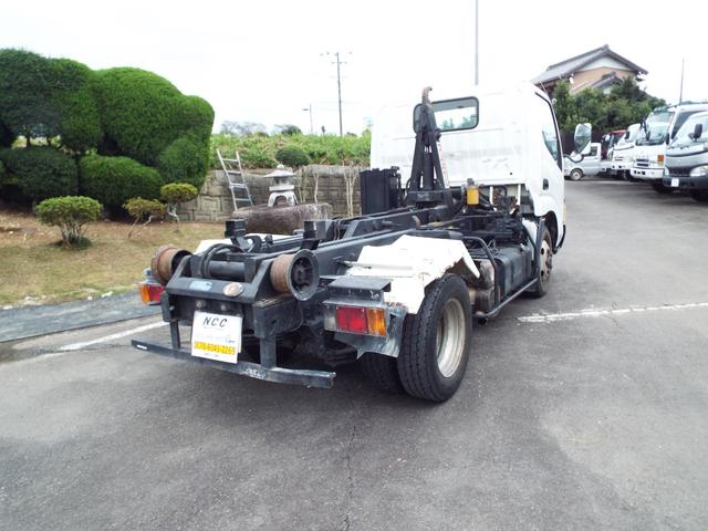 デュトロ 　ＮＯＸ適合３ｔフックロール　アームロール　４ＷＤ　ダンプ　日野　デュトロ（10枚目）