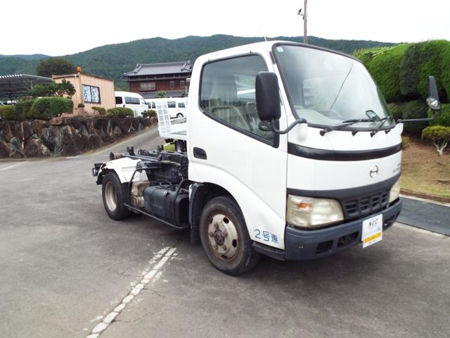 デュトロ 　ＮＯＸ適合３ｔフックロール　アームロール　４ＷＤ　ダンプ　日野　デュトロ（11枚目）