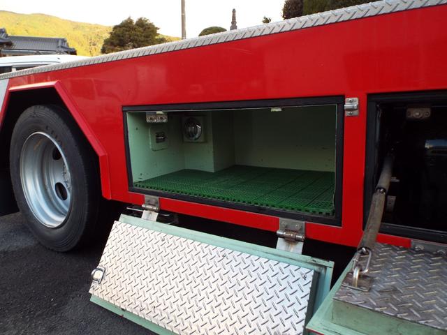 ダイナトラック 　ＮＯＸ適合フックロールコンテナ　アームロール　５速　４０００ｃｃディーゼルターボ　仮装済　深ダンプ　回送車　コンテナ車　フルフラット（46枚目）