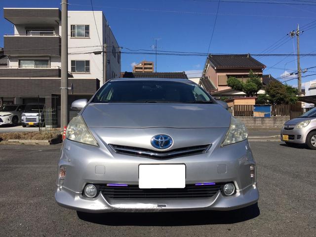 プリウスアルファ G ドライブレコーダー ETC バックカメラ ナビ TV クリアランスソナー オートクルーズコントロール アルミホイール ヘッドライトウォッシャー スマートキー 電動格納ミラー CVT 盗難防止システム(5枚目)