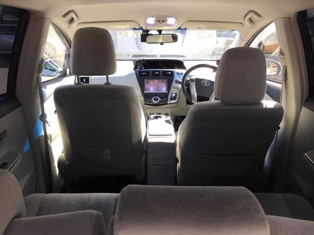 プリウスアルファ G ドライブレコーダー ETC バックカメラ ナビ TV クリアランスソナー オートクルーズコントロール アルミホイール ヘッドライトウォッシャー スマートキー 電動格納ミラー CVT 盗難防止システム(14枚目)