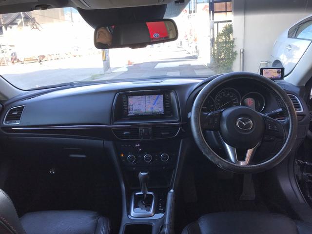 アテンザセダン XD Lパッケージ ETC レーンアシスト オートクルーズコントロール 衝突被害軽減システム バックカメラ ナビ TV アルミホイール オートライト HID AT シートヒーター スマートキー アイドリングストップ(5枚目)