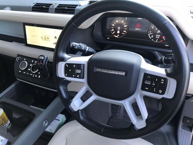 ディフェンダー １１０ＸＳエディション　Ｐ３００　４ＷＤ　全周囲カメラ　クリアランスソナー　オートクルーズコントロール　レーンアシスト　パワーシート　衝突被害軽減システム　サンルーフ　ナビ　オートライト　ＬＥＤヘッドランプ　アルミホイール（34枚目）