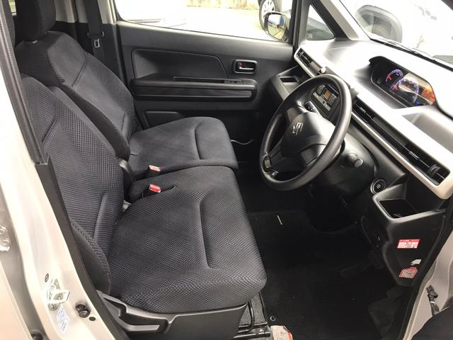 ワゴンＲ ハイブリッドＦＸ　レーンアシスト　衝突被害軽減システム　オートライト　スマートキー　アイドリングストップ　電動格納ミラー　シートヒーター　ベンチシート　ＣＶＴ　盗難防止システム　ＡＢＳ　ＥＳＣ　ＣＤ（11枚目）