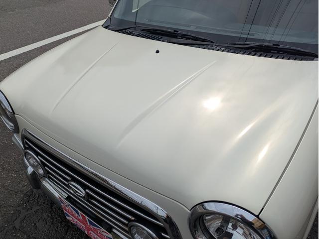 ミラジーノ ジーノ　後期型　タイベル交換済　保証６か月　シートカバー　社外ホイールキャップ　フォグランプグリル　ピアノブラック調パーツ　ローダウン（10枚目）