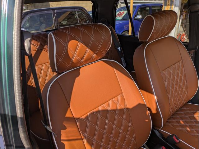 ミラジーノ ミニライトスペシャルターボ　全塗装　ルーフホワイト　ターボ車　タイベル交換済　タイヤ新品　車検整備付　保証６ヶ月　新品シートカバー　ウッド調パーツ　ナビ　ＥＴＣ（30枚目）