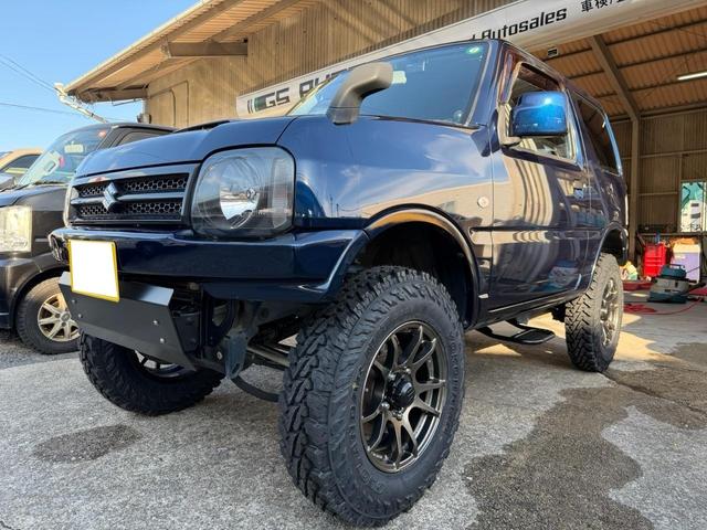 ジムニー XG 最終10型タニグチ製3インチリフトアップキットRAYS16インチアルミ&ジオランダーMTタイヤ新品装着(2枚目)