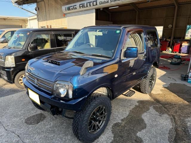 ジムニー XG 最終10型タニグチ製3インチリフトアップキットRAYS16インチアルミ&ジオランダーMTタイヤ新品装着(3枚目)