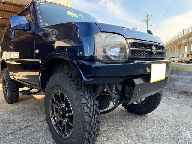 ジムニー XG 最終10型タニグチ製3インチリフトアップキットRAYS16インチアルミ&ジオランダーMTタイヤ新品装着(6枚目)