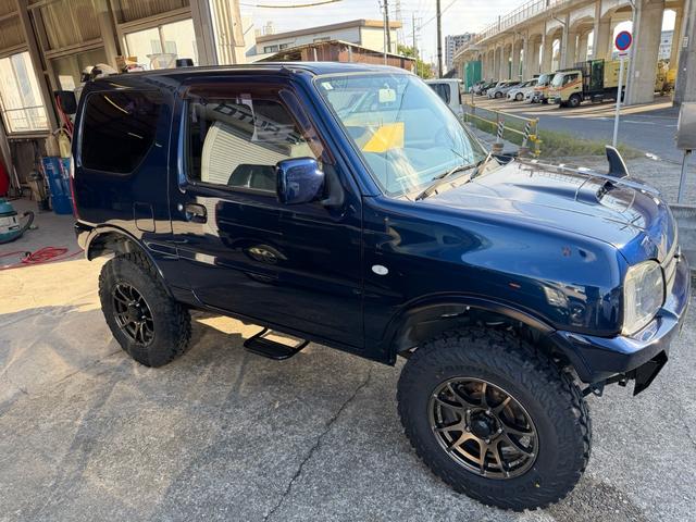 ジムニー XG 最終10型タニグチ製3インチリフトアップキットRAYS16インチアルミ&ジオランダーMTタイヤ新品装着(8枚目)