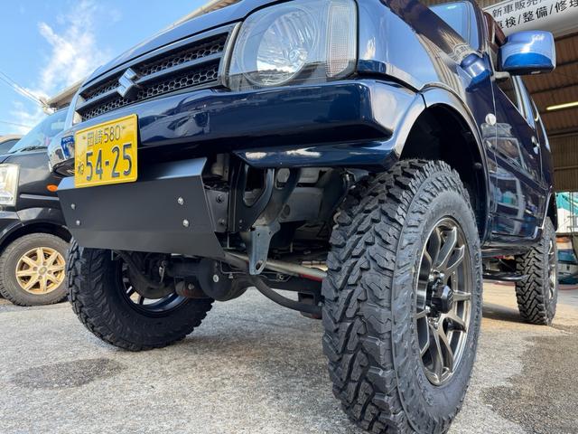 ジムニー XG 最終10型タニグチ製3インチリフトアップキットRAYS16インチアルミ&ジオランダーMTタイヤ新品装着(13枚目)