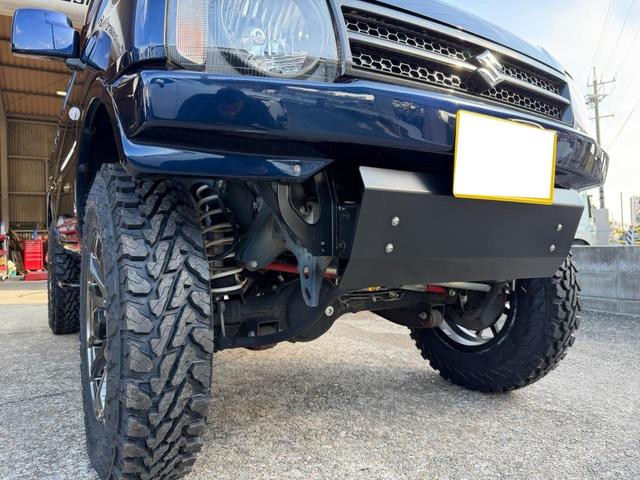 ジムニー XG 最終10型タニグチ製3インチリフトアップキットRAYS16インチアルミ&ジオランダーMTタイヤ新品装着(14枚目)