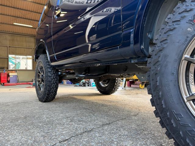 ジムニー XG 最終10型タニグチ製3インチリフトアップキットRAYS16インチアルミ&ジオランダーMTタイヤ新品装着(16枚目)