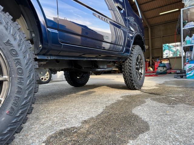 ジムニー XG 最終10型タニグチ製3インチリフトアップキットRAYS16インチアルミ&ジオランダーMTタイヤ新品装着(18枚目)