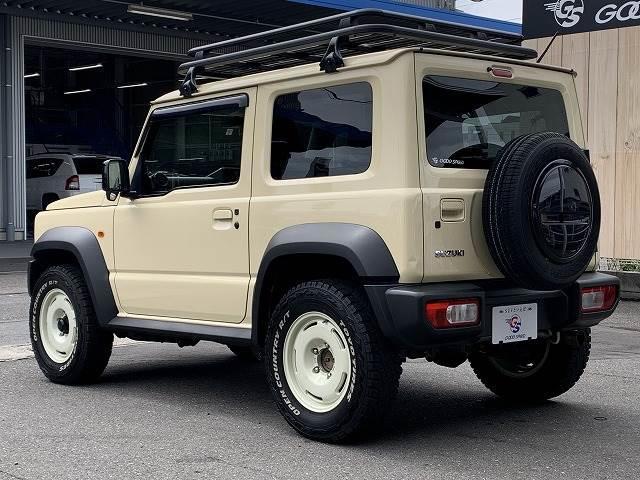 ＪＬ　ＯＢＤチェック済み　４ＷＤ　ＨＫＳリーガルマフラー　グーニーズワンルーフラック　７型ディスプレイオーディオ　ＴＯＹＯオープンカントリーブロックタイヤ　衝突軽減ブレーキ　スマートキー　シートヒーター(16枚目)