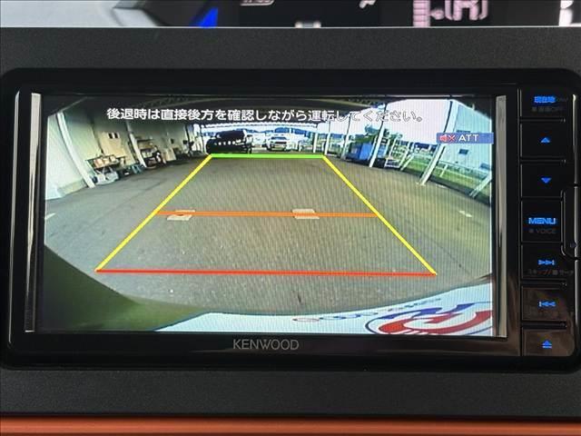 タント ファンクロス　禁煙車　７型ナビ　ＥＴＣ　両側パワースライドドア　バックカメラ　シートヒーター　フルセグＴＶ　ＬＥＤヘッドライト　純正１４インチアルミ　クルーズコントロール　プッシュスタート　衝突軽減ブレーキ（5枚目）