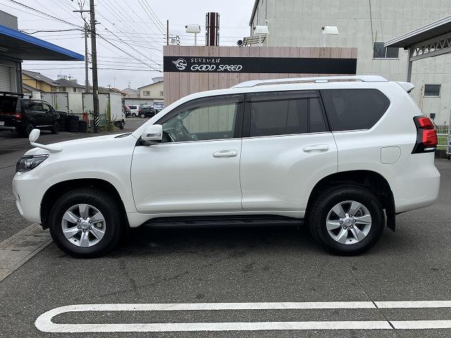 ランドクルーザープラド ＴＸ　“Ｌパッケージ”　禁煙車　サンルーフ　アルパイン９型ナビＢＩＧＸ　黒革　シートヒーター／クーラー　ＬＥＤヘッドライト　ルーフレール　バックカメラ　ＥＴＣ　パワーシート　クルーズコントロール　ドラレコ　純正１７インチＡＷ（25枚目）