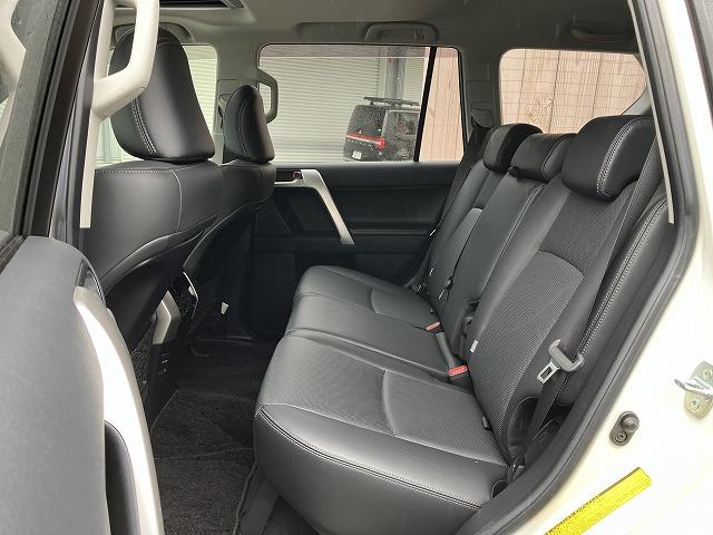 ランドクルーザープラド ＴＸ　“Ｌパッケージ”　禁煙車　サンルーフ　アルパイン９型ナビＢＩＧＸ　黒革　シートヒーター／クーラー　ＬＥＤヘッドライト　ルーフレール　バックカメラ　ＥＴＣ　パワーシート　クルーズコントロール　ドラレコ　純正１７インチＡＷ（58枚目）