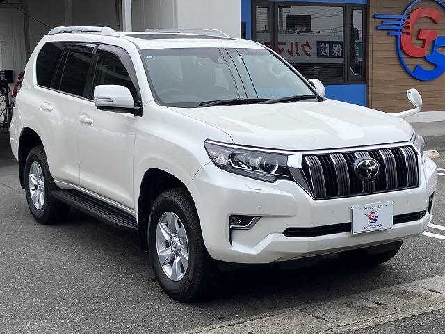 ランドクルーザープラド ＴＸ　“Ｌパッケージ”　禁煙車　サンルーフ　アルパイン９型ナビＢＩＧＸ　黒革　シートヒーター／クーラー　ＬＥＤヘッドライト　ルーフレール　バックカメラ　ＥＴＣ　パワーシート　クルーズコントロール　ドラレコ　純正１７インチＡＷ（75枚目）