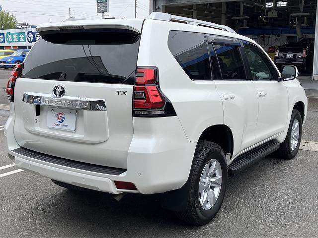 ランドクルーザープラド ＴＸ　“Ｌパッケージ”　禁煙車　サンルーフ　アルパイン９型ナビＢＩＧＸ　黒革　シートヒーター／クーラー　ＬＥＤヘッドライト　ルーフレール　バックカメラ　ＥＴＣ　パワーシート　クルーズコントロール　ドラレコ　純正１７インチＡＷ（78枚目）