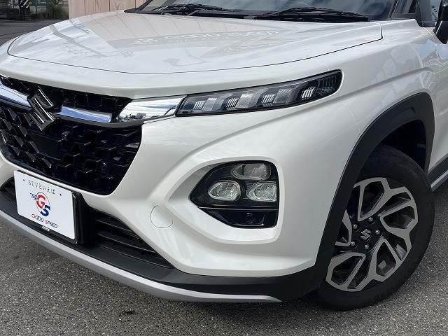 フロンクス ベースグレード　禁煙車　全周囲カメラ　ＢＳＭ　ＥＴＣ　純正ナビ　フルセグＴＶ　ＬＥＤヘッドライト　シートヒーター　ドラレコ　純正１６インチアルミ　追従クルーズコントロール　ＨＵＤ　クリアランスソナー　衝突軽減ブレーキ（18枚目）