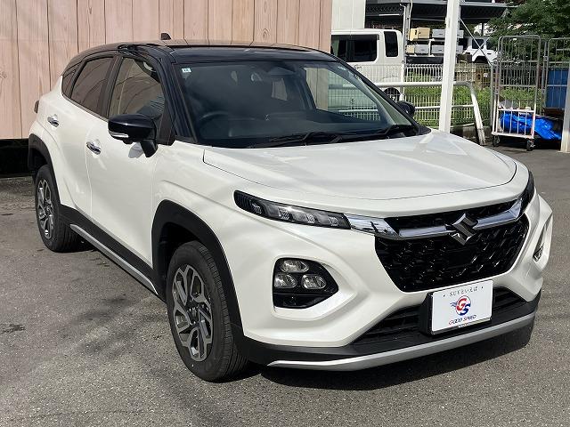 フロンクス ベースグレード　禁煙車　全周囲カメラ　ＢＳＭ　ＥＴＣ　純正ナビ　フルセグＴＶ　ＬＥＤヘッドライト　シートヒーター　ドラレコ　純正１６インチアルミ　追従クルーズコントロール　ＨＵＤ　クリアランスソナー　衝突軽減ブレーキ（75枚目）