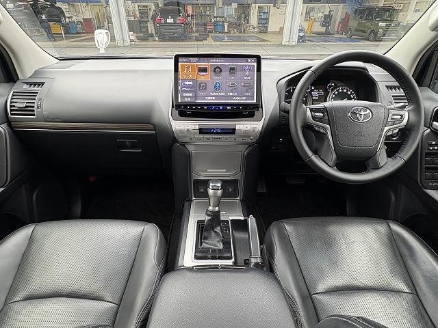 ランドクルーザープラド TX Lパッケージ 禁煙車 サンルーフ ALPINEフローティングナビ 純正19インチAW シートヒーター/クーラー ETC 寒冷地仕様 ルーフレール トヨタセーフティセンス バックカメラ パワーシート バックフォグ(2枚目)