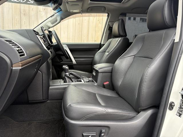 ランドクルーザープラド TX Lパッケージ 禁煙車 サンルーフ ALPINEフローティングナビ 純正19インチAW シートヒーター/クーラー ETC 寒冷地仕様 ルーフレール トヨタセーフティセンス バックカメラ パワーシート バックフォグ(50枚目)