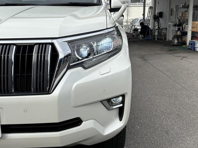 ランドクルーザープラド TX Lパッケージ 禁煙車 サンルーフ ALPINEフローティングナビ 純正19インチAW シートヒーター/クーラー ETC 寒冷地仕様 ルーフレール トヨタセーフティセンス バックカメラ パワーシート バックフォグ(61枚目)