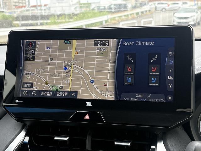 ハリアーハイブリッド Ｚ　レザーパッケージ　禁煙車　モデリスタエアロ　全周囲カメラ　純正１２．３ナビ　ＢＳＭ　ＨＵＤ　黒革　デジタルインナーミラー　ＥＴＣ２．０　ＪＢＬサウンド　パワーバックドア　シートヒーター／クーラー　ステアリングヒーター（35枚目）