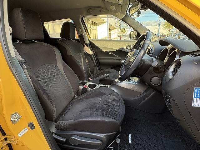 ジューク １５ＲＸ　Ｖセレクション　禁煙車　純正ナビ　バックカメラ　ＥＴＣ　前方ドラレコ　電動格納ミラー　プッシュスタート　衝突軽減ブレーキ　Ｄ－ＭＯＤＥ　ＣＤ／ＤＶＤ再生　オートライト　純正１７インチアルミ　アイソフィックス（11枚目）