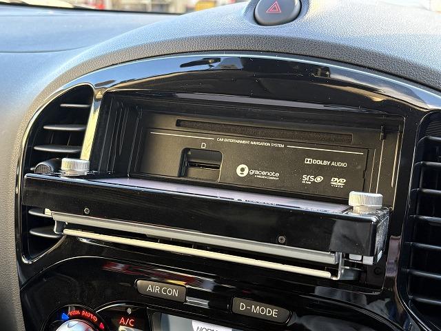 ジューク １５ＲＸ　Ｖセレクション　禁煙車　純正ナビ　バックカメラ　ＥＴＣ　前方ドラレコ　電動格納ミラー　プッシュスタート　衝突軽減ブレーキ　Ｄ－ＭＯＤＥ　ＣＤ／ＤＶＤ再生　オートライト　純正１７インチアルミ　アイソフィックス（35枚目）