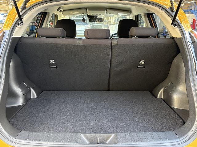 ジューク １５ＲＸ　Ｖセレクション　禁煙車　純正ナビ　バックカメラ　ＥＴＣ　前方ドラレコ　電動格納ミラー　プッシュスタート　衝突軽減ブレーキ　Ｄ－ＭＯＤＥ　ＣＤ／ＤＶＤ再生　オートライト　純正１７インチアルミ　アイソフィックス（55枚目）