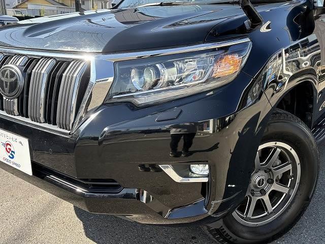 ランドクルーザープラド ＴＸ　禁煙車　サンルーフ　ＥＴＣ　純正ナビ　追従クルーズコントロール　ＬＥＤヘッドライト　ＲＯＡＤＭＡＸ１７インチＡＷ　フルセグＴＶ　ドラレコ　プッシュスタート　オートマチックハイビーム　フォグランプ（18枚目）