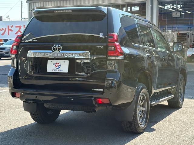 ランドクルーザープラド ＴＸ　禁煙車　サンルーフ　ＥＴＣ　純正ナビ　追従クルーズコントロール　ＬＥＤヘッドライト　ＲＯＡＤＭＡＸ１７インチＡＷ　フルセグＴＶ　ドラレコ　プッシュスタート　オートマチックハイビーム　フォグランプ（26枚目）