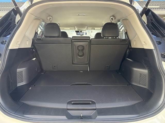 エクストレイル 20Xi 禁煙車 全周囲カメラ 純正9型ナビ プロパイロット ETC カプロンシート デジタルインナーミラー 純正18インチアルミ 電動リアゲート クリアランスソナー フルセグ エマージェンシーブレーキ(13枚目)