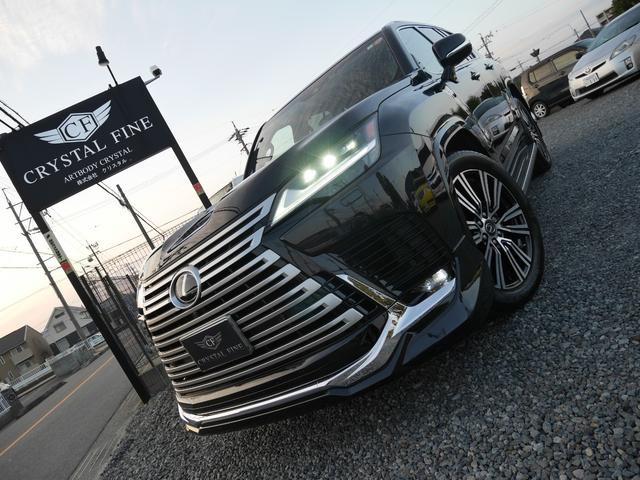 LX LX600 モデリスタエアロ オプション22インチアルミ マークレビンソン ホワイトレザー サンルーフ 寒冷地仕様 クールボックス デジタルインナーミラー 置くだけ充電 3眼LEDヘッド ドラレコ 7人乗り(2枚目)