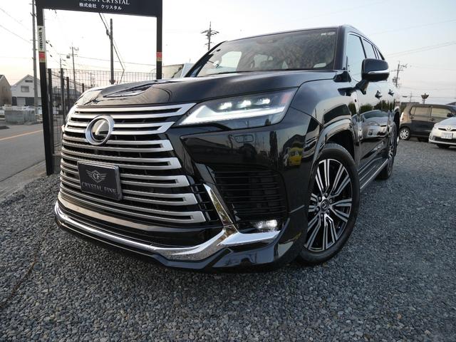 LX LX600 モデリスタエアロ オプション22インチアルミ マークレビンソン ホワイトレザー サンルーフ 寒冷地仕様 クールボックス デジタルインナーミラー 置くだけ充電 3眼LEDヘッド ドラレコ 7人乗り(4枚目)
