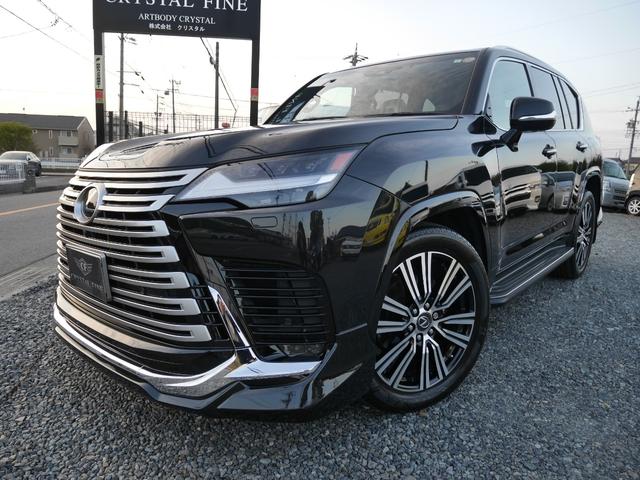 LX LX600 モデリスタエアロ オプション22インチアルミ マークレビンソン ホワイトレザー サンルーフ 寒冷地仕様 クールボックス デジタルインナーミラー 置くだけ充電 3眼LEDヘッド ドラレコ 7人乗り(5枚目)