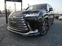 LX LX600 モデリスタエアロ オプション22インチアルミ マークレビンソン ホワイトレザー サンルーフ 寒冷地仕様 クールボックス デジタルインナーミラー 置くだけ充電 3眼LEDヘッド ドラレコ 7人乗り(4枚目)