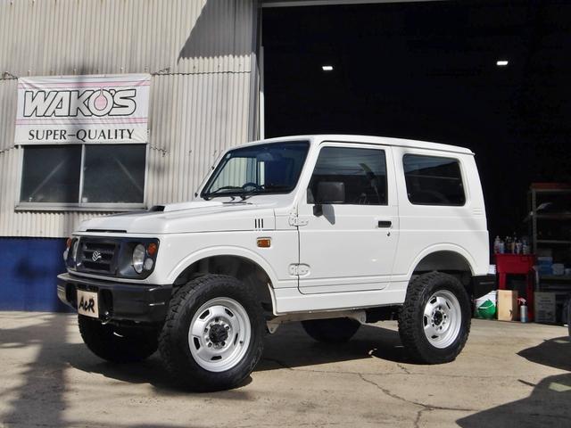 ジムニー ＨＡ　バン　５速　ＪＡ１２Ｖ　最終期２型　２インチリフトアップ　エアコン（3枚目）